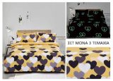 6030 Καφέ -Με Τρέσα -270X280CM ΣΕΤ ΠΑΙΔΙΚΗ ΠΑΠΛΩΜΑΤΟΘΗΗ