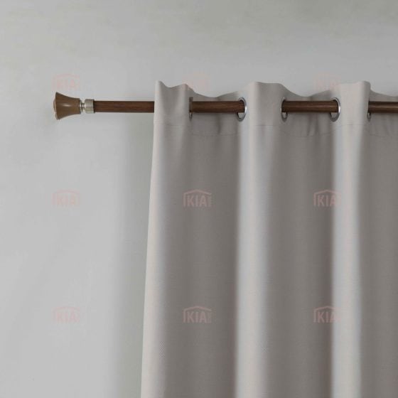 AD9027 Γκρι - 90%BLACKOUT – Με Κρίκο – 140Χ265CM - Image 3