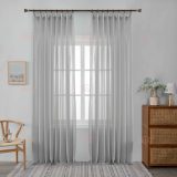 Σετ Σεντόνια 220Χ240 με Μαξιλαροθήκες 4τμχ  100% microfiber 6030 Γκρι -Με Τρέσα -270X280CM
