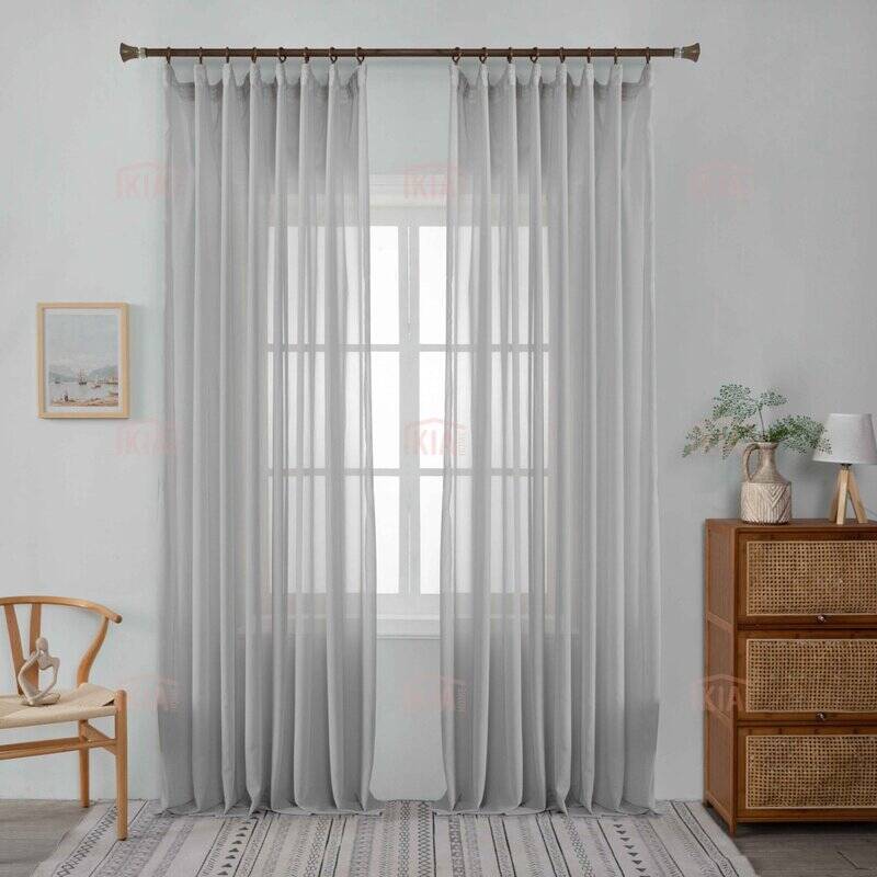6030 Γκρι -Με Τρέσα -270X280CM 6030 Γκρι -Με Τρέσα -270X280CM