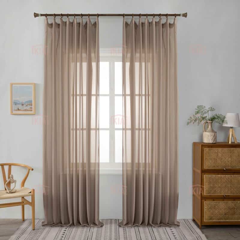 6030 Καφέ -Με Τρέσα -270X280CM 6030 Καφέ -Με Τρέσα -270X280CM