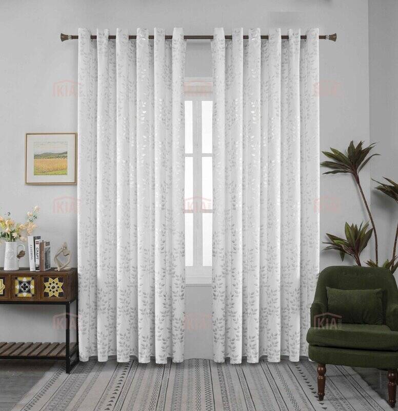 8033 Λευκό -Με Κρίκο-275X260CM 8033 Λευκό -Με Κρίκο-275X260CM