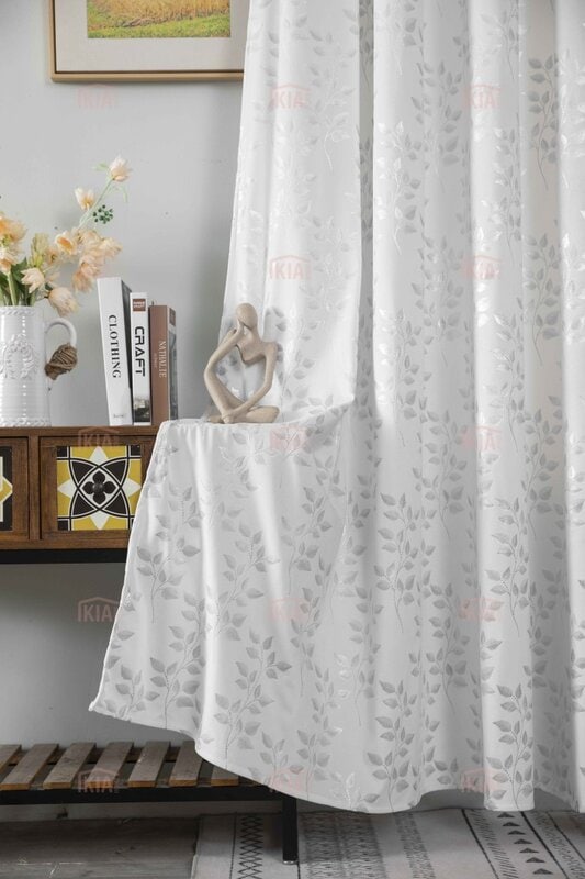 8033 Λευκό -Με Κρίκο-275X260CM 8033 Λευκό -Με Κρίκο-275X260CM - Image 4