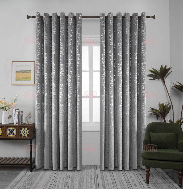 8033 Γκρι -Με Κρίκο-275X260CM 8033 Γκρι -Με Κρίκο-275X260CM