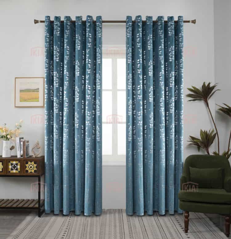 8033 Μπλε -Με Κρίκο-275X260CM 8033 Μπλε -Με Κρίκο-275X260CM