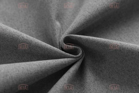 6010 Σκούρο Γκρι- 100%BLACKOUT – Με Κρίκο -270X265CM - Image 2