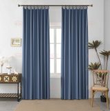 6030 Μπεζ -Με Τρέσα -140X270CM 6010 Μπλε - 100%BLACKOUT – Με Τρέσα -270X270CM