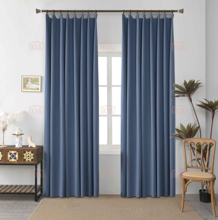 6010 Μπλε – 100%BLACKOUT – Με Τρέσα -270X270CM 6010 Μπλε - 100%BLACKOUT – Με Τρέσα -270X270CM