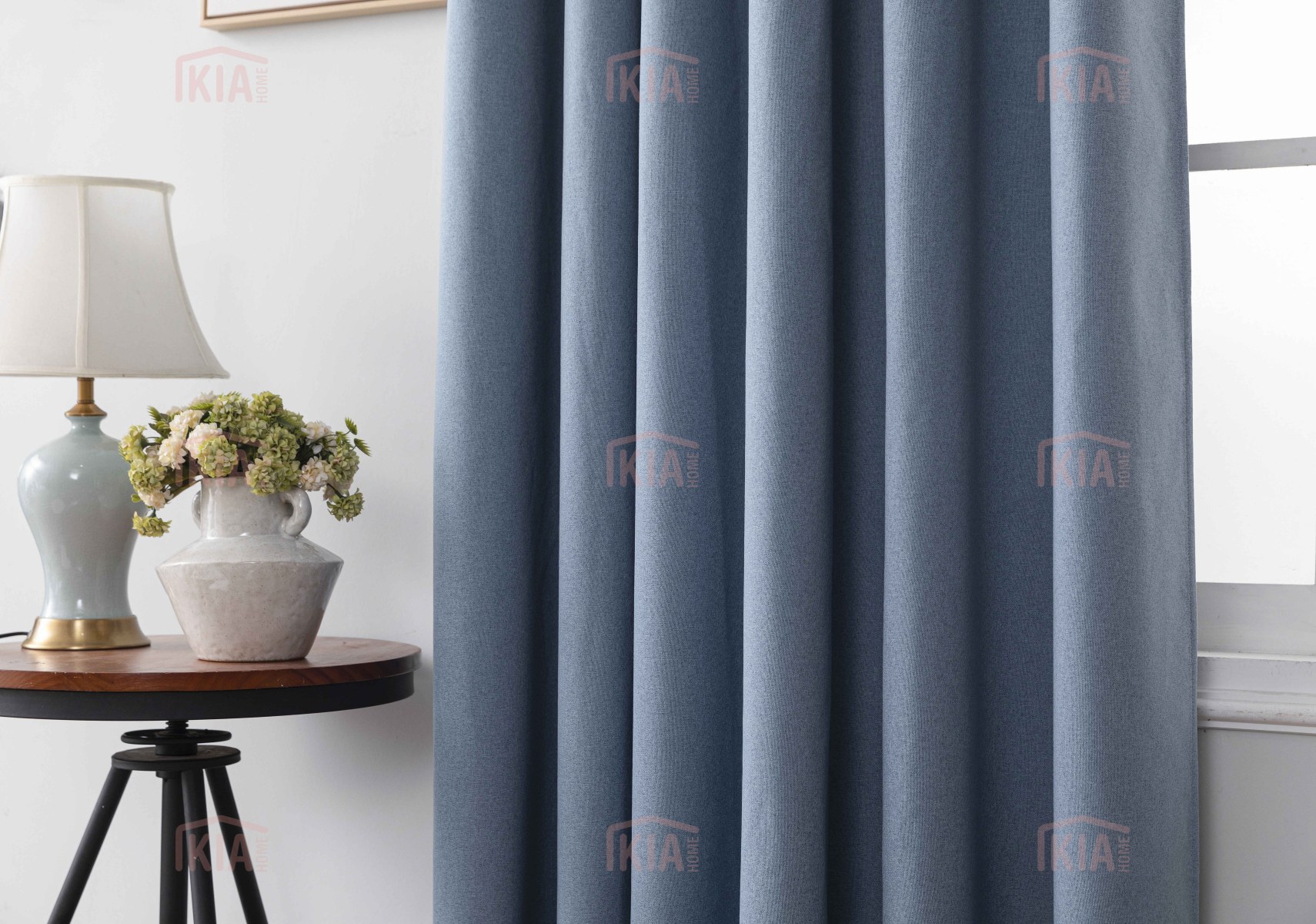 6010 Μπλε – 100%BLACKOUT – Με Τρέσα -270X270CM 6010 Μπλε - 100%BLACKOUT – Με Τρέσα -270X270CM - Image 3