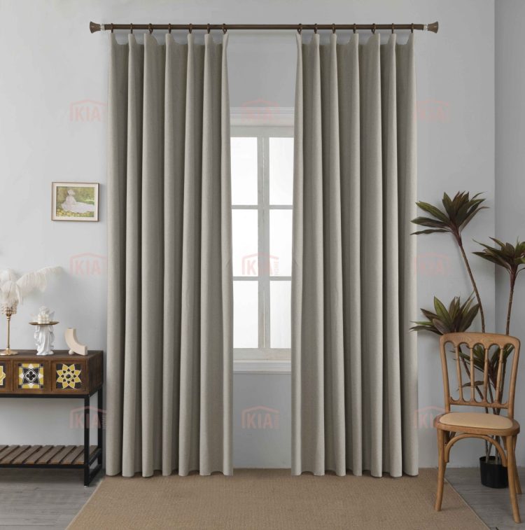 6010 Μπεζ- 100%BLACKOUT – Με Τρέσα -270X270CM 6010 Μπεζ- 100%BLACKOUT – Με Τρέσα -270X270CM