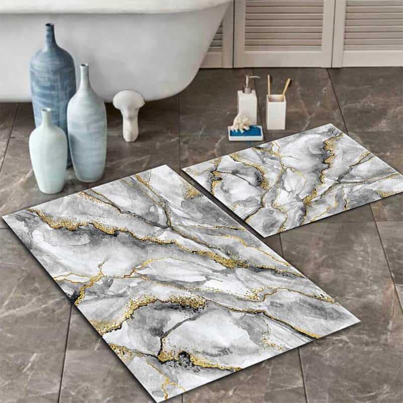 Σετ Πατάκια Μπάνιου Αντιολισθητικά 2TMX Σετ Πατάκια Μπάνιου Αντιολισθητικά 2TMX