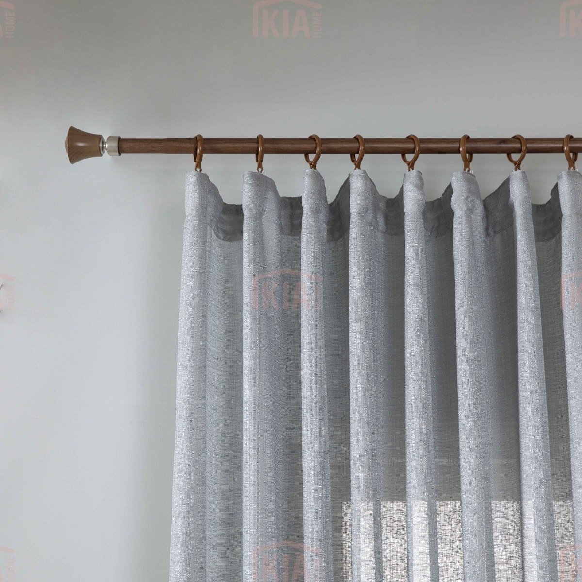 6036 Γκρι -Με Τρέσα -270X295CM 6036 Γκρι -Με Τρέσα -270X295CM - Image 2