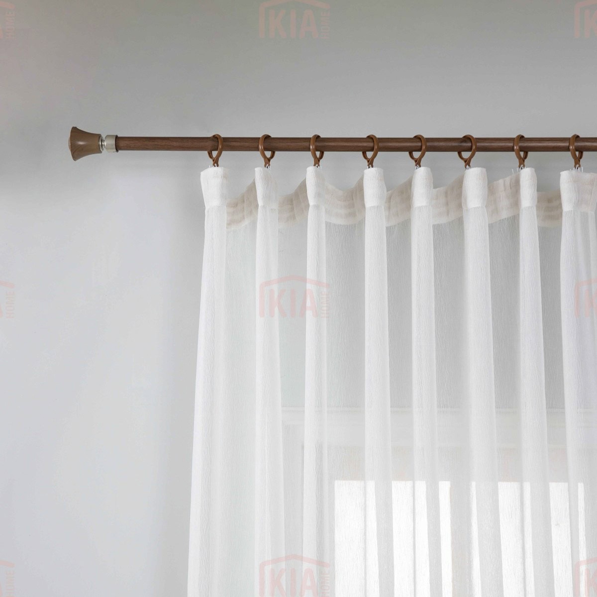 6037 Λευκό -Με Τρέσα -270X295CM 6037 Λευκό -Με Τρέσα -270X295CM - Image 2