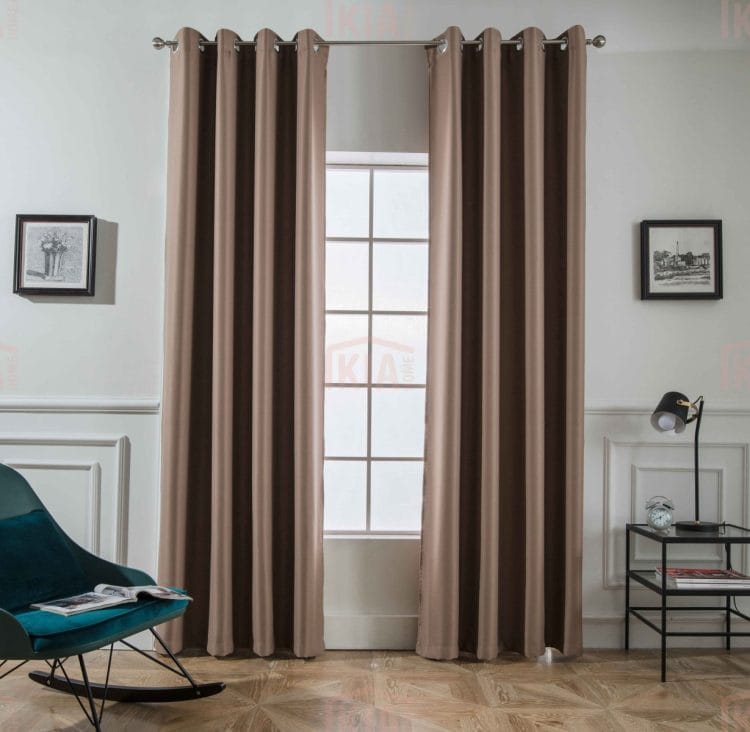 AD6038 Καφέ-4 – Με Κρίκο -140x265CΜ ΚΟΥΡΤΙΝΑ