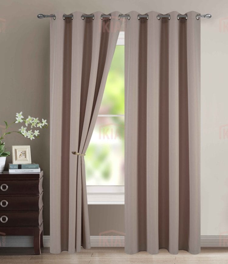 AD6038 Μπεζ-9 – Με Κρίκο -140x265CΜ ΚΟΥΡΤΙΝΑ
