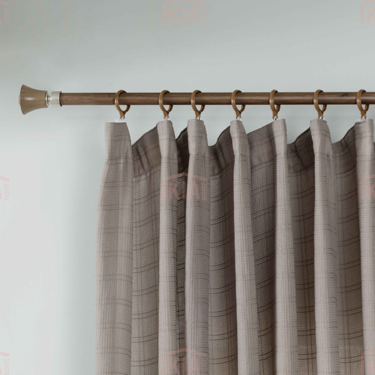 6779 Μπεζ-4 -Με Τρέσα -270X280CM ΚΟΥΡΤΙΝΑ