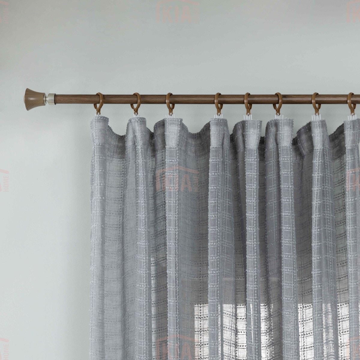 6780 Γκρι-11 -Με Τρέσα -270X280CM 6780 Γκρι-11 -Με Τρέσα -270X280CM - Image 2