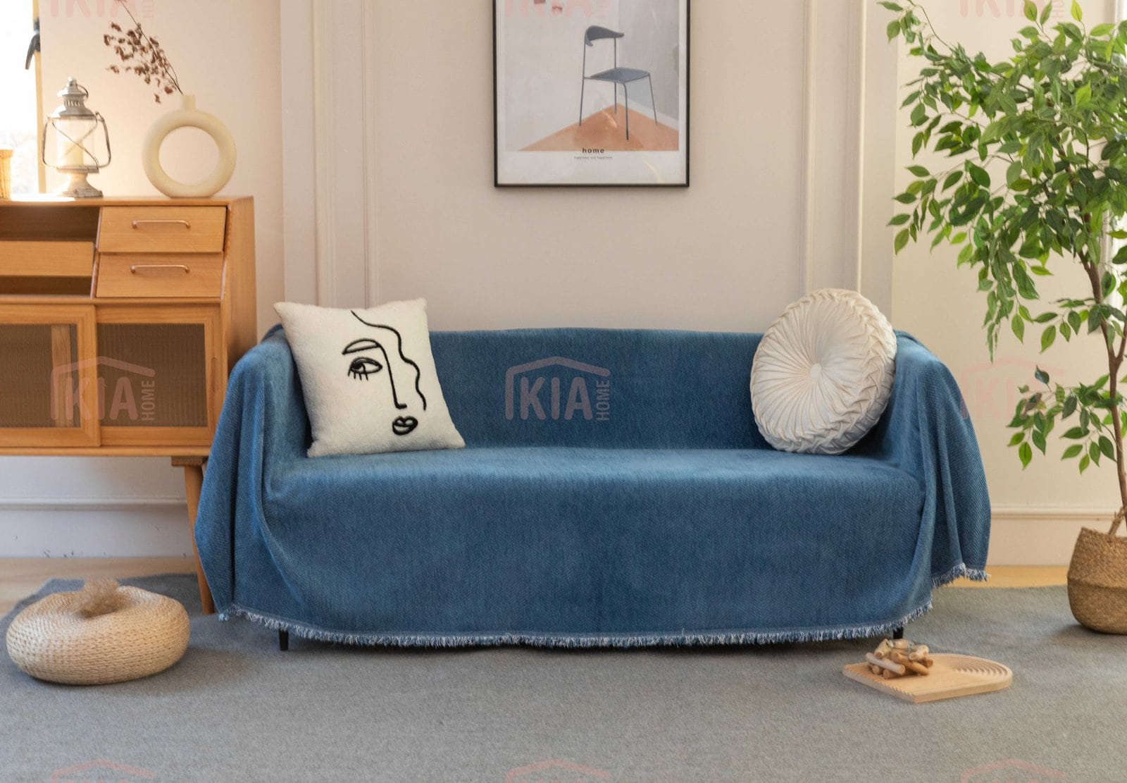 Ριχτάρι Chenille Με Κρόσια C10-20 ΡΙΧΤΑΡΙΑ