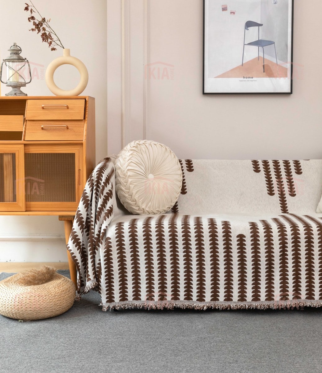 Ριχτάρι Chenille Με Κρόσια C4-4 Ριχτάρι Chenille Με Κρόσια C4-4 - Image 3