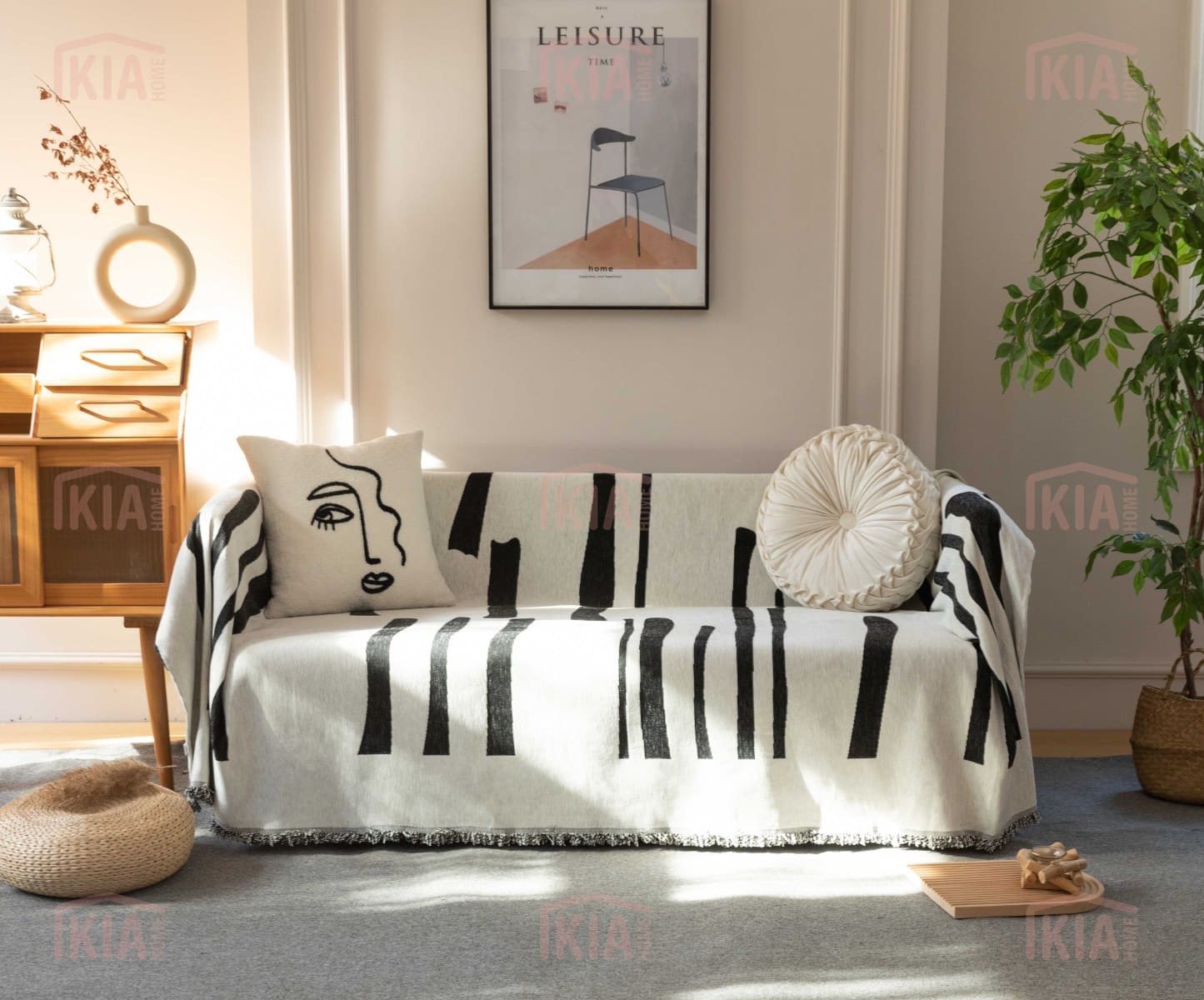 Ριχτάρι Chenille Με Κρόσια C5-12 ΡΙΧΤΑΡΙΑ