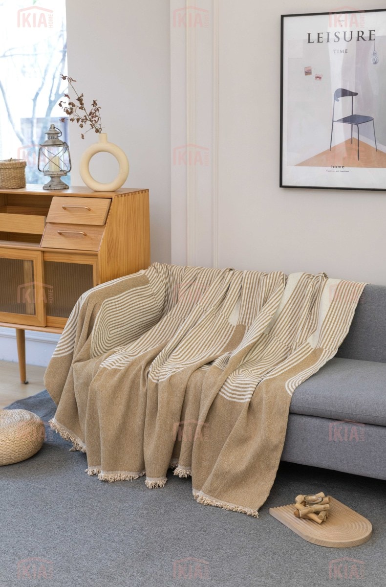 Ριχτάρι Chenille Με Κρόσια C6-1 Ριχτάρι Chenille Με Κρόσια C6-1 - Image 4