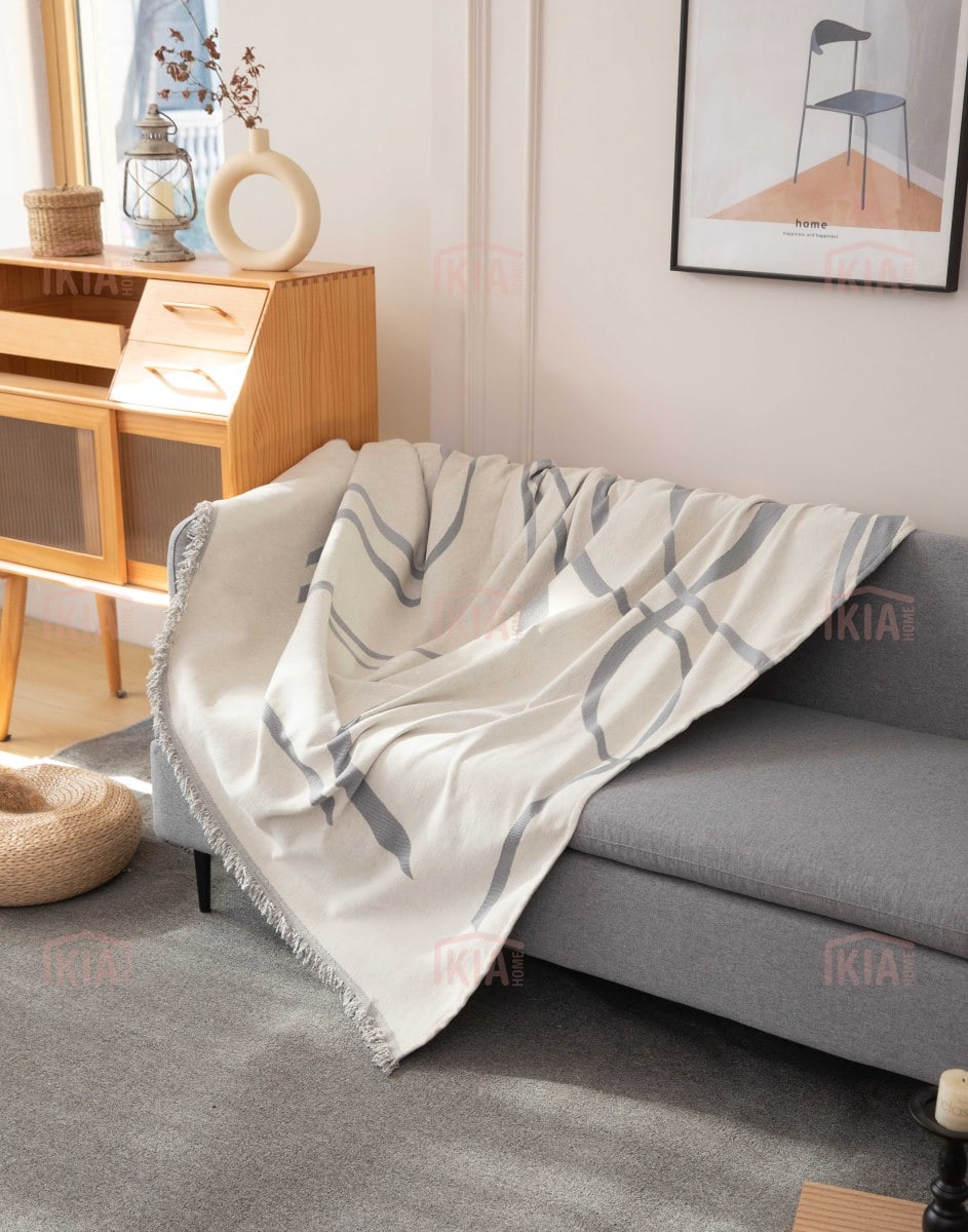 Ριχτάρι Chenille Με Κρόσια C8-11 Ριχτάρι Chenille Με Κρόσια C8-11 - Image 4