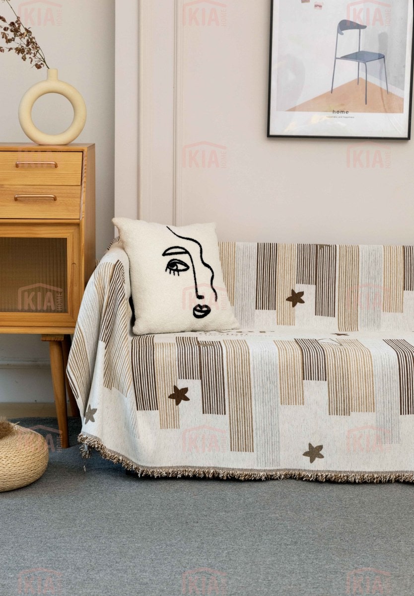 Ριχτάρι Chenille Με Κρόσια C9-4 Ριχτάρι Chenille Με Κρόσια C9-4 - Image 3