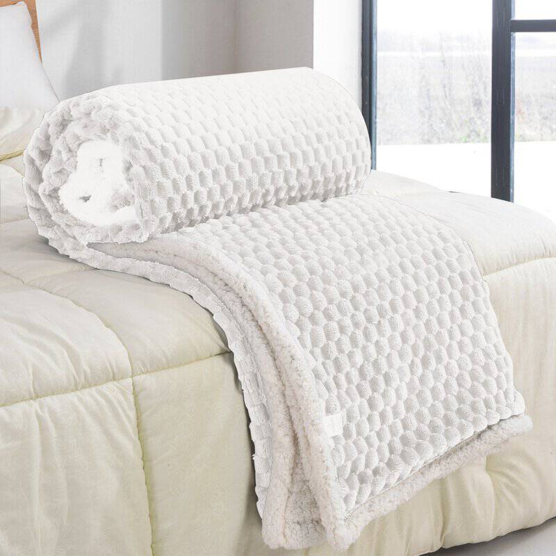 Κουβέρτα Sherpa 220Χ240cm Υπέρδιπλη Κουβέρτα Sherpa