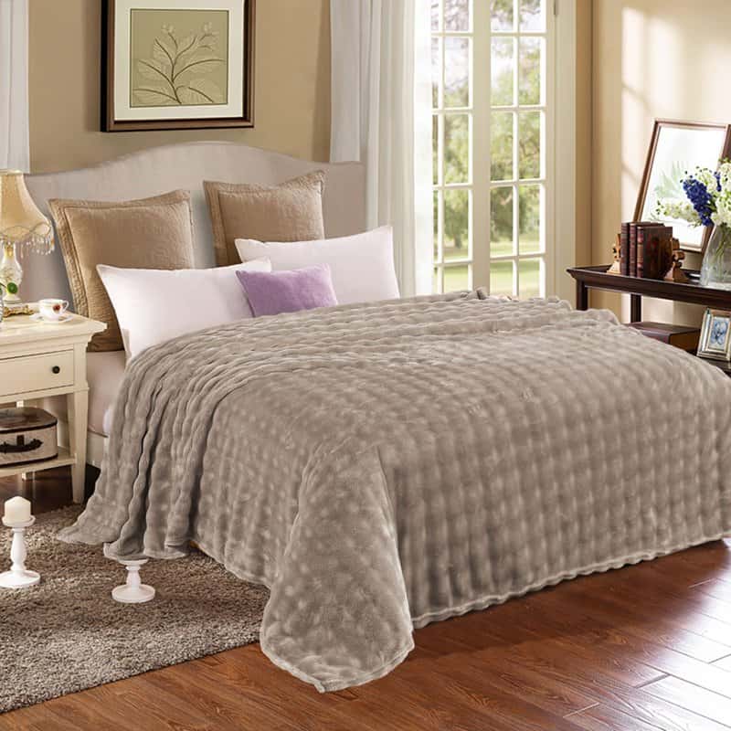 Κουβέρτα Sherpa Βελούδινη 220X240cm Υπέρδιπλη ΚΟΥΒΕΡΤΑ ΒΕΛΟΥΔΙΝΗ