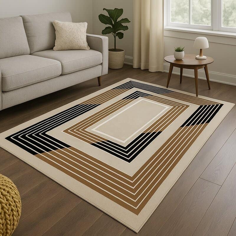 Χαλί 4 εποχών Soho με κρόσια κατασκευασμένο σε Flat ύψος Χαλί 4 εποχών Soho με κρόσια κατασκευασμένο σε Flat ύψος