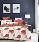 Ριχτάρι Chenille Με Κρόσια C11-11 Σετ Σεντόνια 220Χ240 με Μαξιλαροθήκες 4τμχ 80% Βαμβάκι 20% microfiber