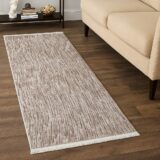 Διάδρομοι 80X150cm / 80X200cm / 80X300cm  4 εποχών Soho με κρόσια κατασκευασμένο σε Flat ύψος Διάδρομος Ανάγλυφος Power Loom 0,80Χ2,00cm  σε Μοντέρνα Σχέδια με Αντιολισθητική Βάση