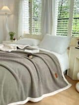 Χαλί Ανάγλυφο Power Loom 150Χ220cm σε Μοντέρνα Σχέδια με Αντιολισθητική Βάση Κουβέρτα Βελουτέ Διπλή 200Χ300cm 4,0Kg