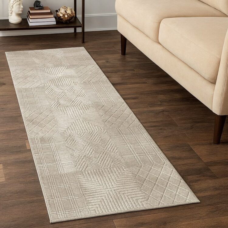 Διάδρομος Ανάγλυφος Power Loom 0,80Χ2,00cm  σε Μοντέρνα Σχέδια με Αντιολισθητική Βάση
