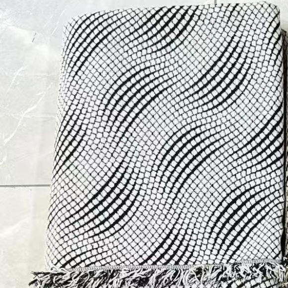 Σετ Ριχτάρια 3τμχ Βαμβακερά με κρόσια Τριθέσιο+Διθέσιο+Πολυθρόνα