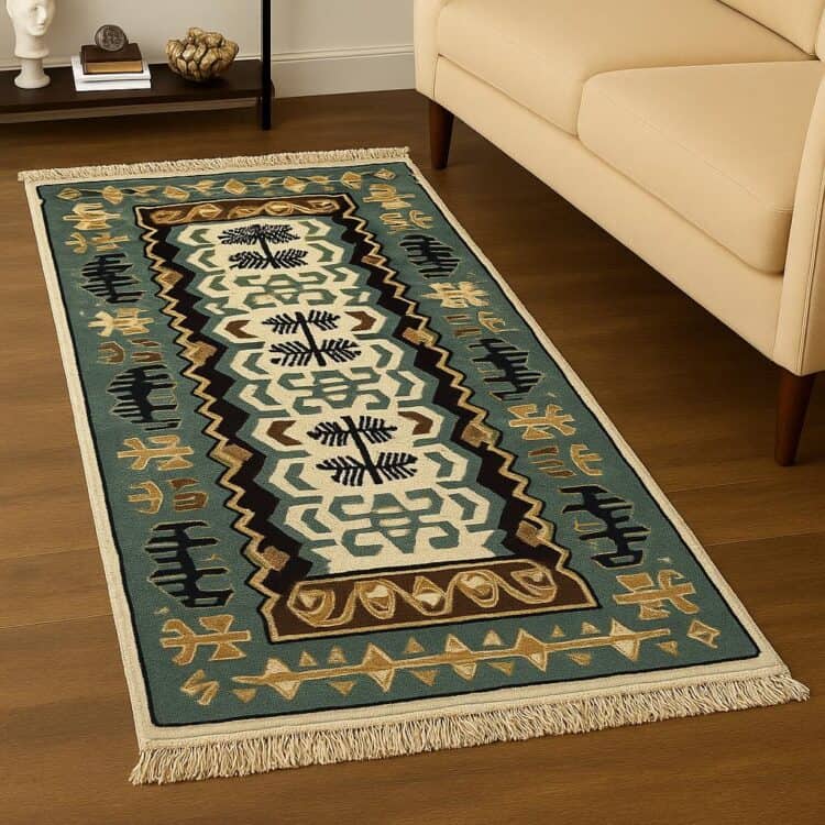 Διάδρομος χειροποίητος Κιλίμι  80x300cm Διπλής όψεως Υφαντό