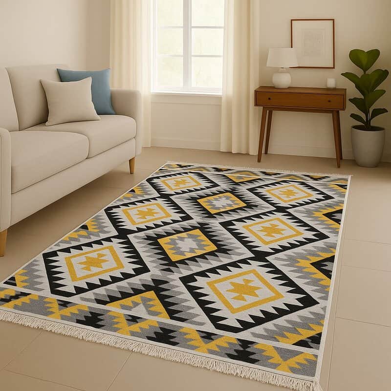 Χαλί Κιλίμι Χειροποίητο 120x180cm Διπλής όψεως Υφαντό Χαλί Κιλίμι Χειροποίητο 120x180cm Διπλής όψεως Υφαντό