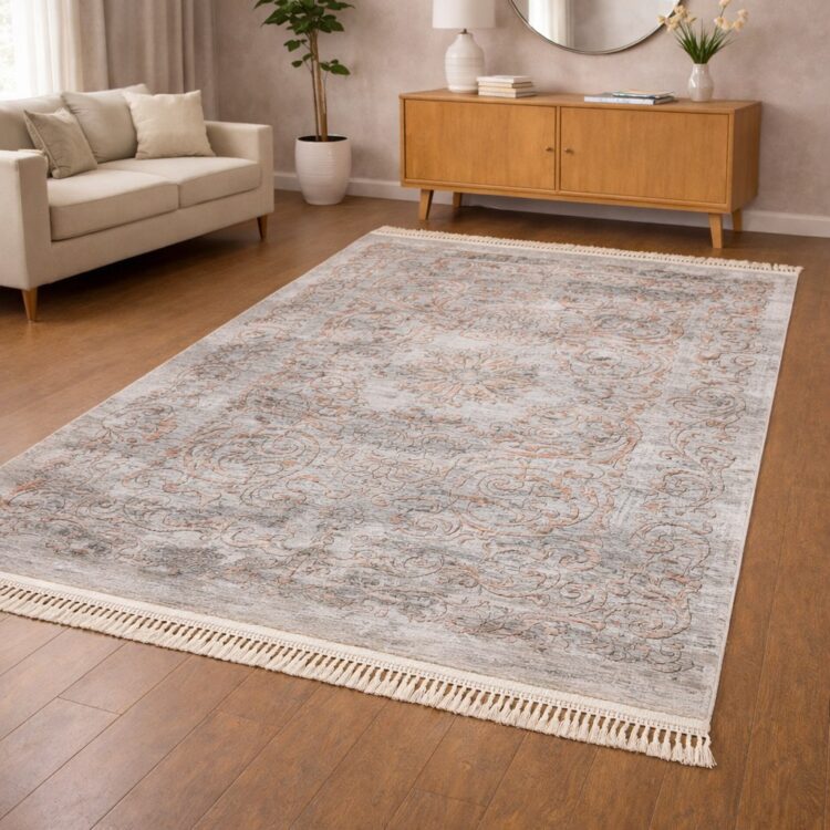 Χαλί all season 3D με κρόσια New collection κατασκευασμένο σε Flat ύψος