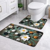 Σετ Πατάκια Μπάνιου 3D new collection Αντιολισθητικά 2TMX