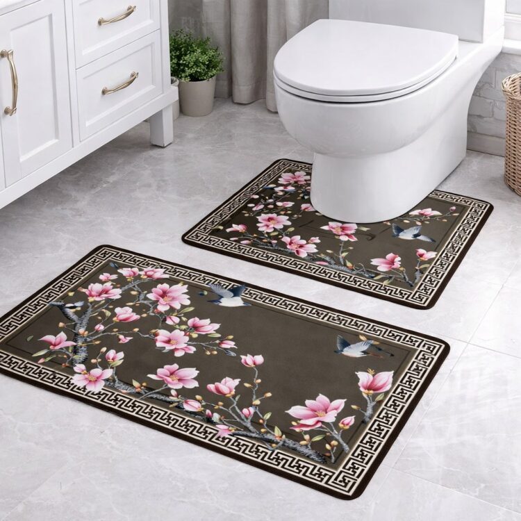 Σετ Πατάκια Μπάνιου 3D new collection Αντιολισθητικά 2TMX