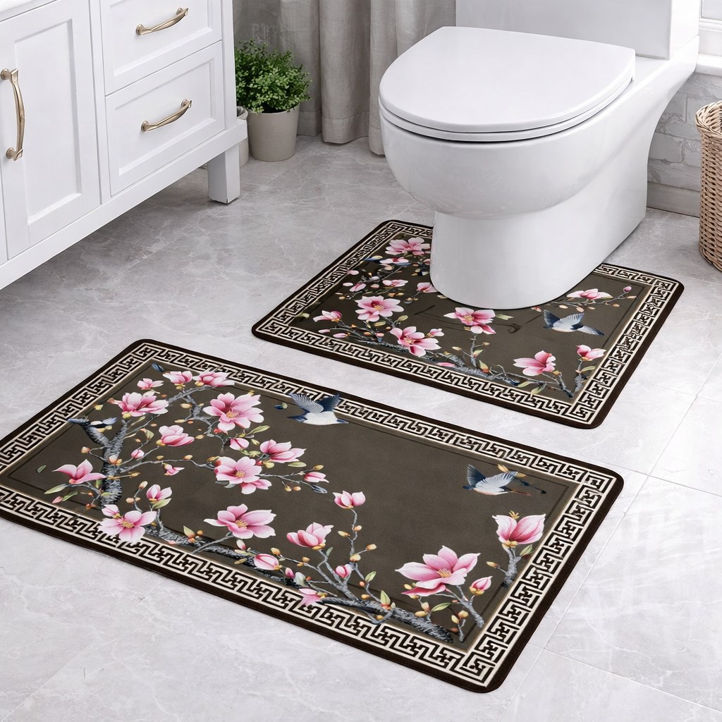 Σετ Πατάκια Μπάνιου 3D new collection Αντιολισθητικά 2TMX Σετ Πατάκια Μπάνιου 3D new collection Αντιολισθητικά 2TMX