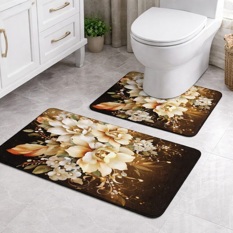 Σετ Πατάκια Μπάνιου 3D new collection Αντιολισθητικά 2TMX