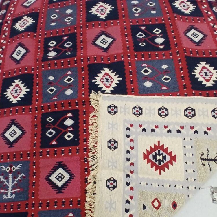 Χαλί Κιλίμι Χειροποίητο 160χ250cm Διπλής όψεως Υφαντό