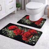 Σετ Πατάκια Μπάνιου 3D new collection Αντιολισθητικά 2TMX