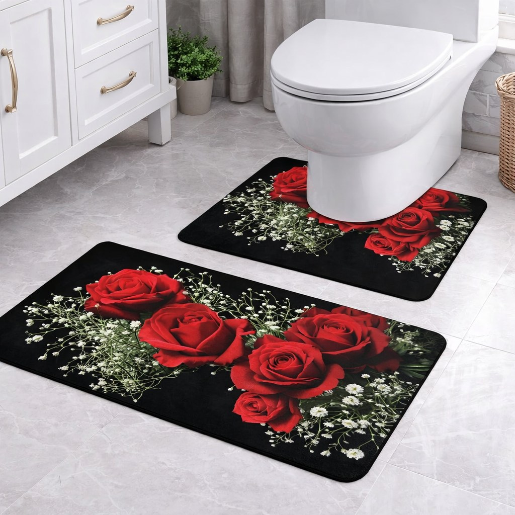 Σετ Πατάκια Μπάνιου 3D new collection Αντιολισθητικά 2TMX Σετ Πατάκια Μπάνιου 3D new collection Αντιολισθητικά 2TMX