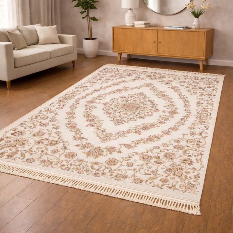 Χαλί all season 3D με κρόσια New collection κατασκευασμένο σε Flat ύψος