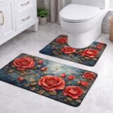 Σετ Πατάκια Μπάνιου 3D new collection Αντιολισθητικά 2TMX Σετ Πατάκια Μπάνιου 3D new collection Αντιολισθητικά 2TMX