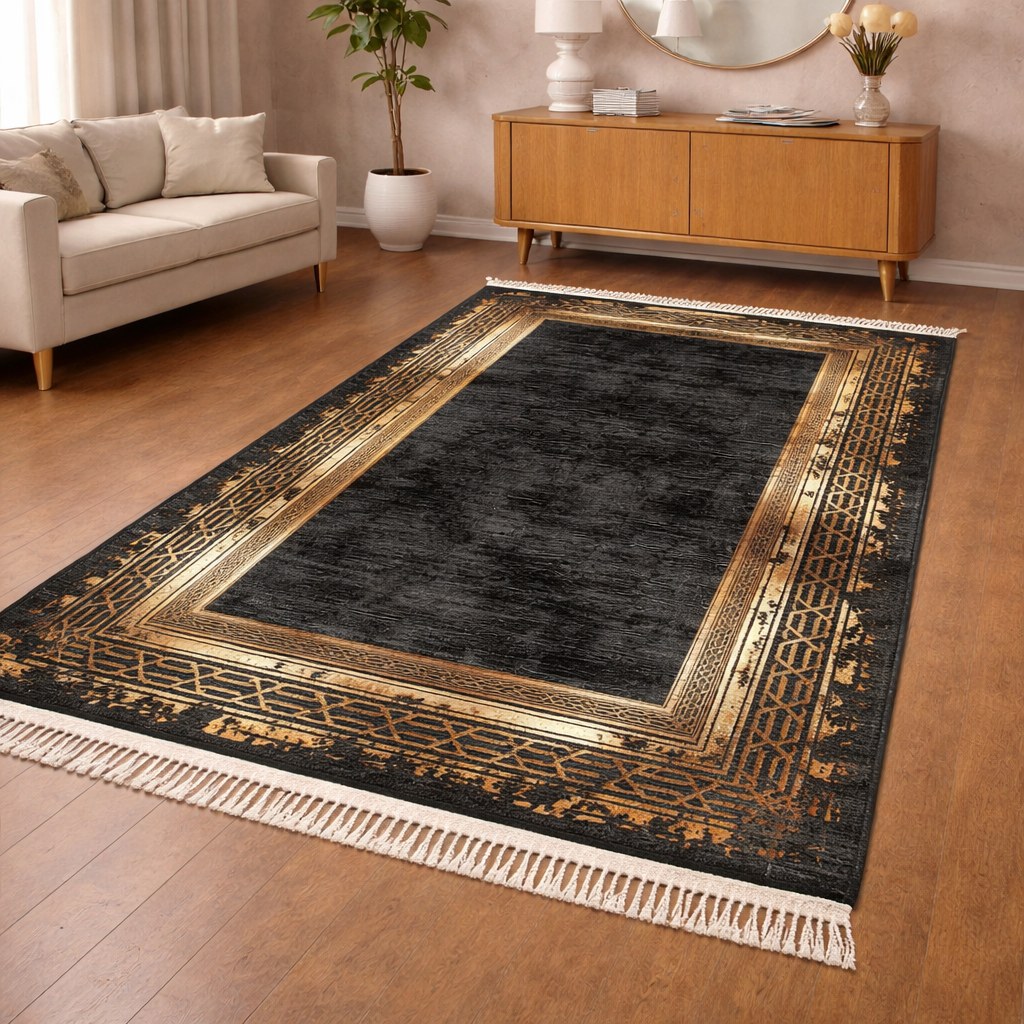 Χαλί all season 3D με κρόσια New collection κατασκευασμένο σε Flat ύψος Χαλί all season 3D με κρόσια New collection κατασκευασμένο σε Flat ύψος