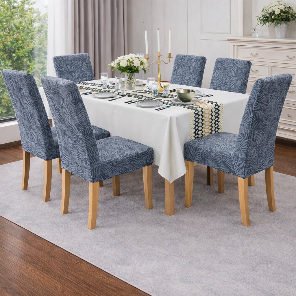 Καλύμματα Καρέκλας 6ΤΜΧ με Ανάγλυφο Σχέδιο Ελαστικά & Premium Εφαρμογή Καλύμματα Καρέκλας 6ΤΜΧ με Ανάγλυφο Σχέδιο Ελαστικά & Premium Εφαρμογή