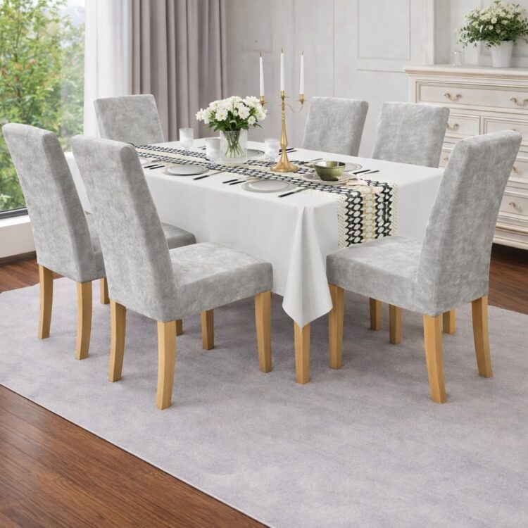 Ελαστικά Καλύμματα Καρέκλας 6ΤΜΧ  Universal Εφαρμογή, Premium Ύφασμα